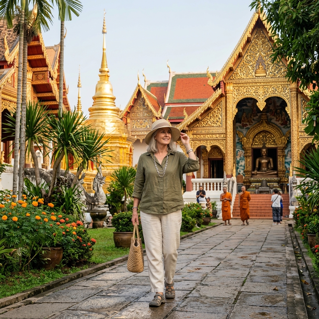 Thailand temple in Chiang Mai